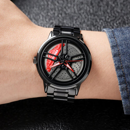 Stereoscopic Car Wheel Watch