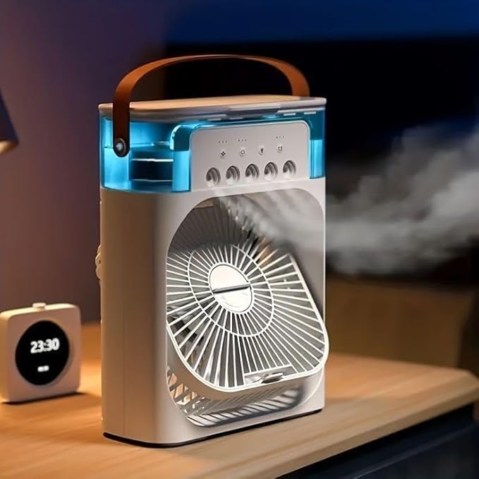 Portable Air Cooler with LED Light