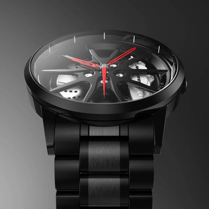 Stereoscopic Car Wheel Watch