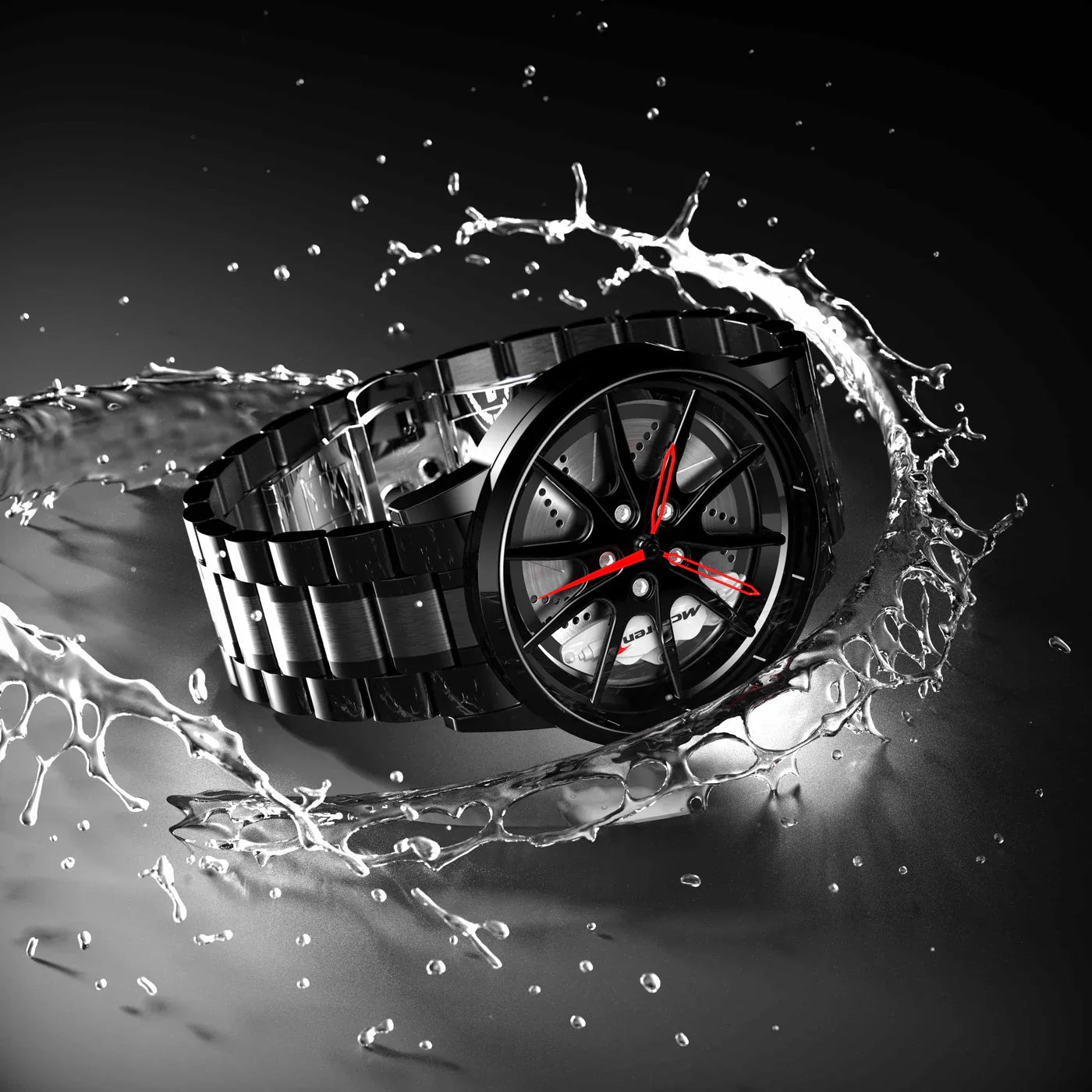 Stereoscopic Car Wheel Watch