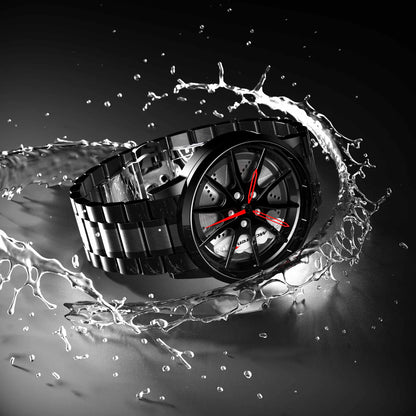 Stereoscopic Car Wheel Watch